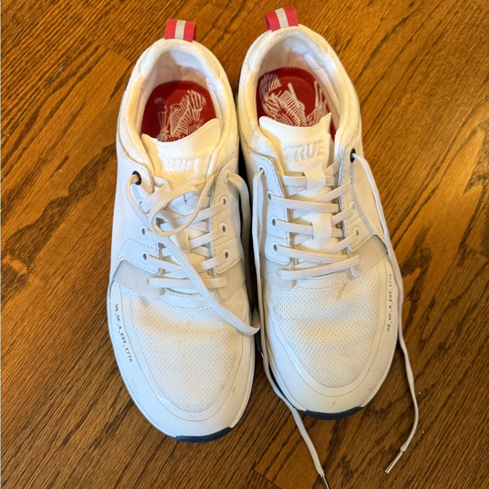 TRUE White Men's Athletic Shoes